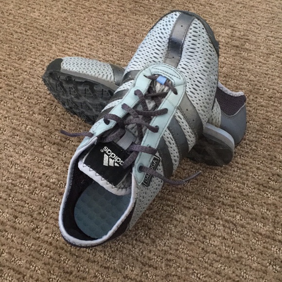 adidas grey mesh shoes